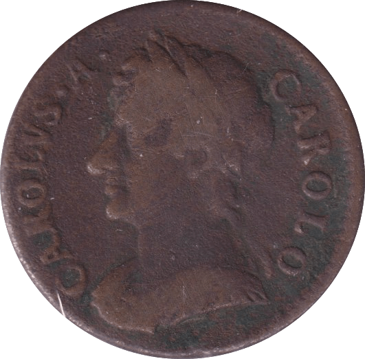 1674 FARTHING ( FINE ) - Farthing - Cambridgeshire Coins