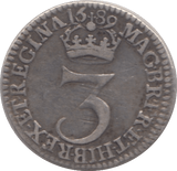 1689 MAUNDY THREEPENCE ( VF ) - Maundy Coins - Cambridgeshire Coins