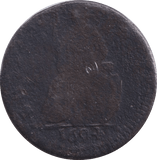 1694 FARTHING ( FAIR ) - Farthing - Cambridgeshire Coins