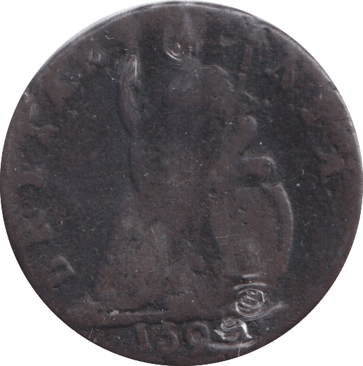 1694 FARTHING ( FAIR ) - Farthing - Cambridgeshire Coins