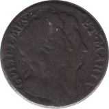 1694 FARTHING ( GF ) - Farthing - Cambridgeshire Coins