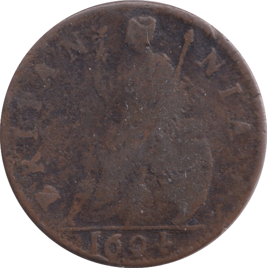 1694 FARTHING ( NF ) - Farthing - Cambridgeshire Coins