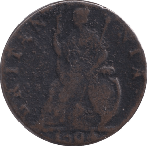 1694 FARTHING ( NF ) - Farthing - Cambridgeshire Coins