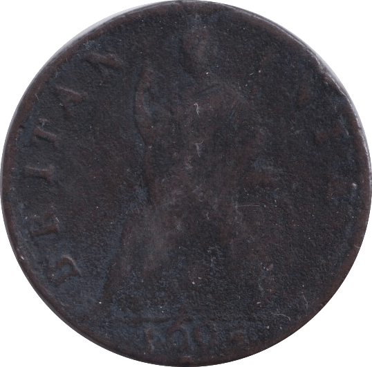 1695 FARTHING ( FAIR ) - Farthing - Cambridgeshire Coins