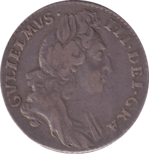 1695 SIXPENCE ( FINE ) - SIXPENCE - Cambridgeshire Coins