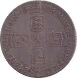 1695 SIXPENCE ( FINE ) - SIXPENCE - Cambridgeshire Coins