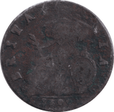 1696 HALFPENNY ( FAIR ) - Halfpenny - Cambridgeshire Coins