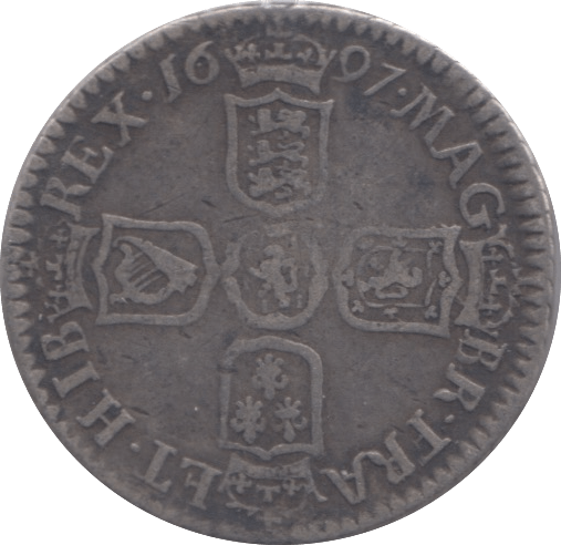 1697 SIXPENCE ( GF ) - Sixpence - Cambridgeshire Coins