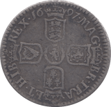 1697 SIXPENCE ( GF ) - Sixpence - Cambridgeshire Coins