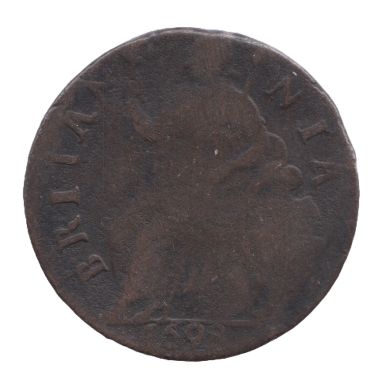 1698 HALFPENNY ( FAIR ) - Halfpenny - Cambridgeshire Coins