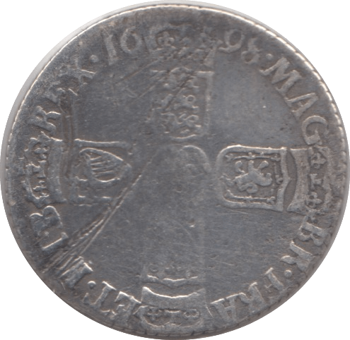 1698 SIXPENCE ( NF ) - Sixpence - Cambridgeshire Coins