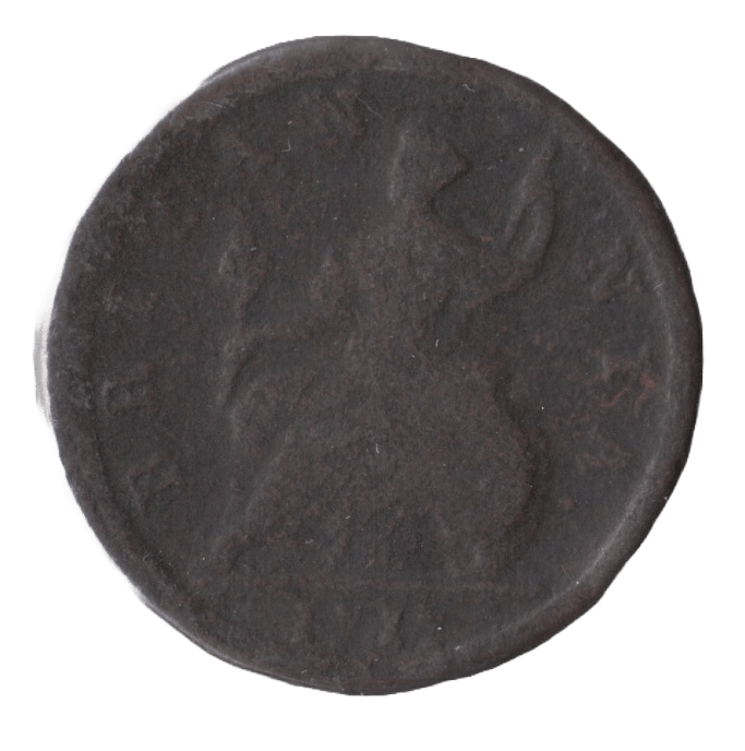 1717 FARTHING ( FAIR ) - Farthing - Cambridgeshire Coins