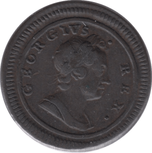 1719 FARTHING ( EF ) - Farthing - Cambridgeshire Coins