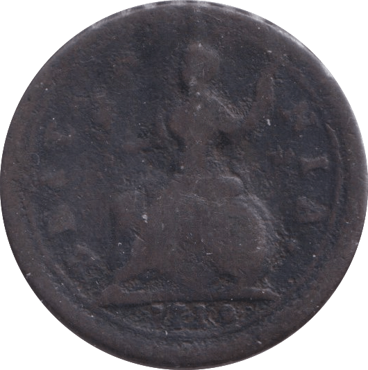 1719 FARTHING ( NF ) - Farthing - Cambridgeshire Coins