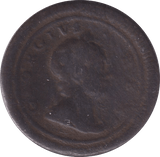 1719 FARTHING ( NF ) - Farthing - Cambridgeshire Coins