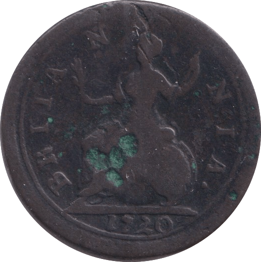 1720 FARTHING ( NF ) - Farthing - Cambridgeshire Coins