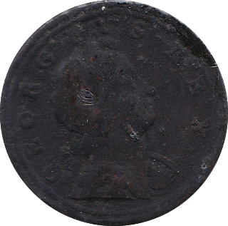 1720 HALFPENNY ( FAIR ) - Halfpenny - Cambridgeshire Coins