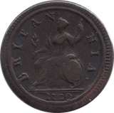 1720 HALFPENNY ( GVF ) - Farthing - Cambridgeshire Coins