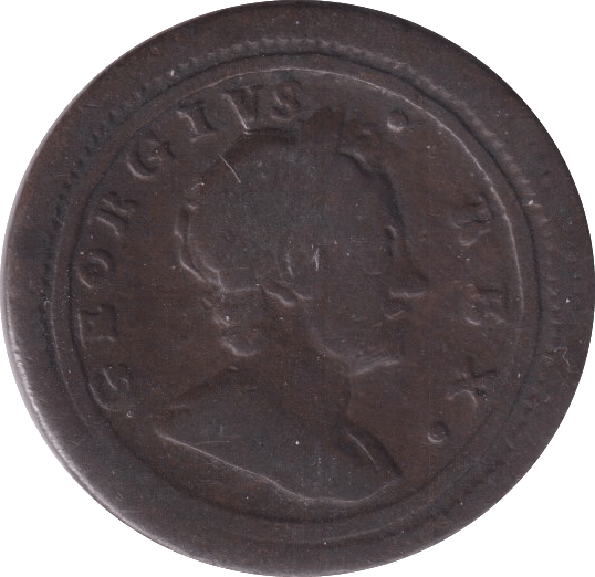 1721 FARTHING ( FINE ) - Farthing - Cambridgeshire Coins