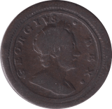 1721 FARTHING ( FINE ) - Farthing - Cambridgeshire Coins