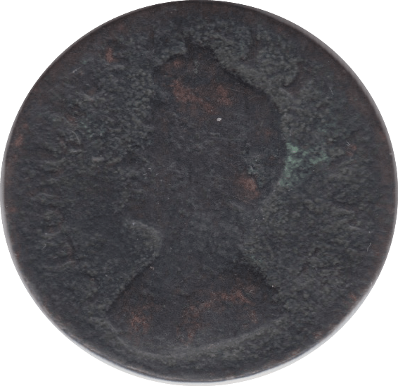 1723 FARTHING ( FAIR ) B - Farthing - Cambridgeshire Coins