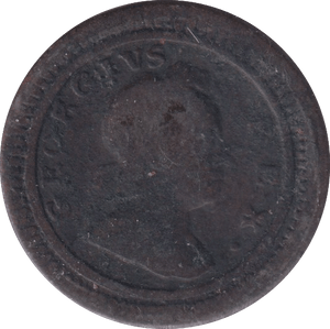 1723 FARTHING ( FAIR ) - Farthing - Cambridgeshire Coins