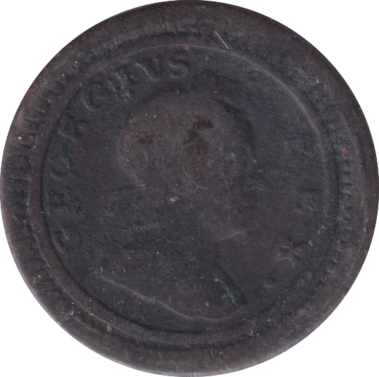 1723 FARTHING ( FAIR ) - Farthing - Cambridgeshire Coins