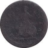 1723 FARTHING ( FAIR ) - Farthing - Cambridgeshire Coins