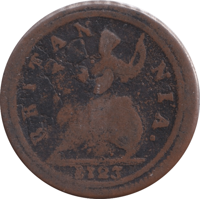 1723 HALFPENNY ( FAIR ) - Halfpenny - Cambridgeshire Coins