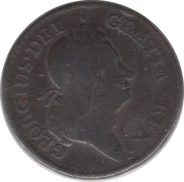 1723 HALFPENNY ( FINE ) - Halfpenny - Cambridgeshire Coins