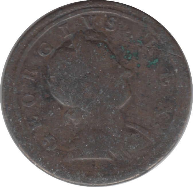 1723 HALFPENNY ( NF ) 8 - HALFPENNY - Cambridgeshire Coins