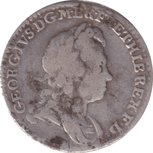 1723 SIXPENCE ( FINE ) - SIXPENCE - Cambridgeshire Coins