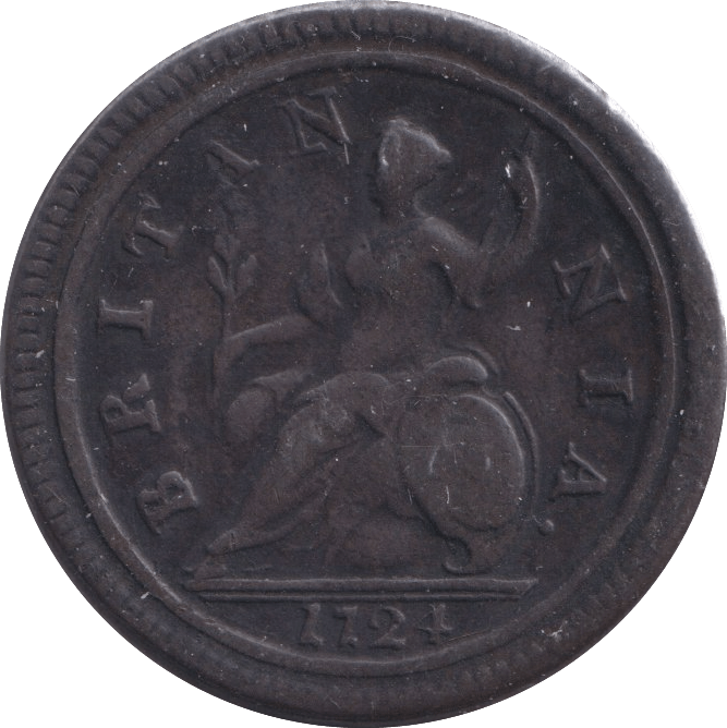 1724 HALFPENNY ( GF ) - Halfpenny - Cambridgeshire Coins