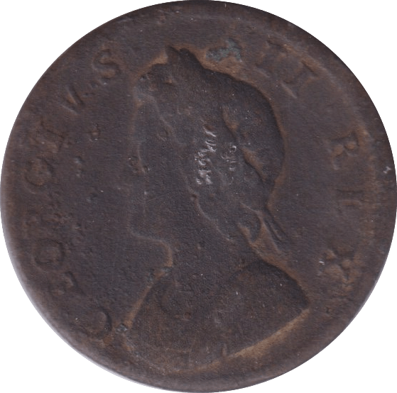 1730 FARTHING ( FAIR ) - Farthing - Cambridgeshire Coins