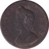 1730 FARTHING ( FAIR ) - Farthing - Cambridgeshire Coins