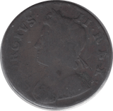 1730 HALFPENNY ( FINE ) - Halfpenny - Cambridgeshire Coins