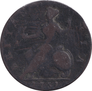 1731 HALFPENNY ( NF ) - Halfpenny - Cambridgeshire Coins