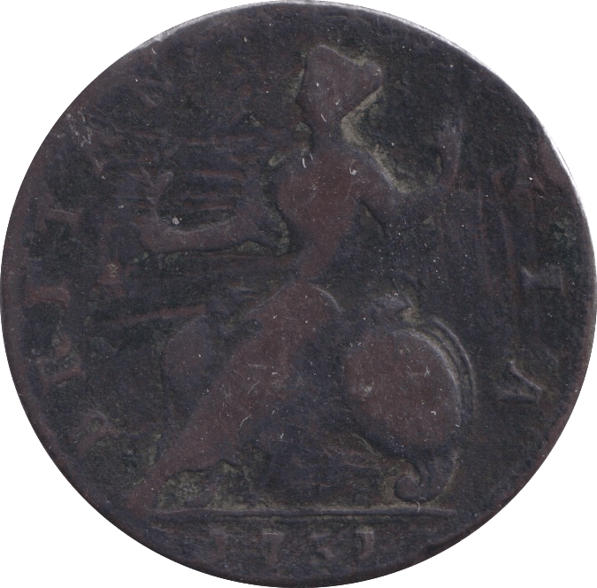 1731 HALFPENNY ( NF ) - Halfpenny - Cambridgeshire Coins