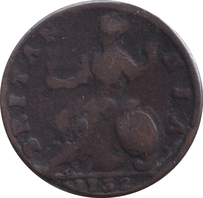 1732 HALFPENNY ( FAIR ) - Halfpenny - Cambridgeshire Coins