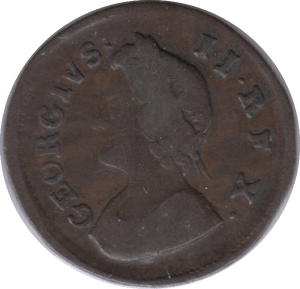 1733 FARTHING ( GF ) - Farthing - Cambridgeshire Coins