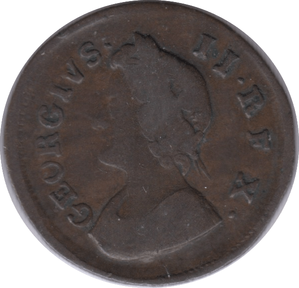 1733 FARTHING ( GF ) - Farthing - Cambridgeshire Coins