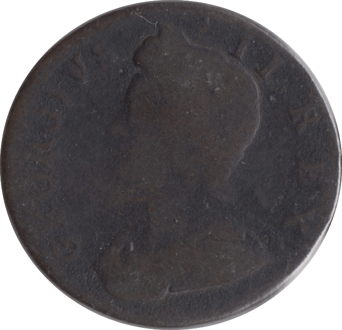 1734 HALFPENNY ( NF ) - Halfpenny - Cambridgeshire Coins