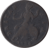 1734 HALFPENNY ( NF ) - Halfpenny - Cambridgeshire Coins