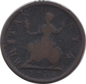 1735 FARTHING ( NF ) 1 - Farthing - Cambridgeshire Coins