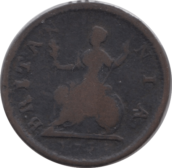 1735 FARTHING ( NF ) 1 - Farthing - Cambridgeshire Coins