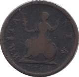 1735 FARTHING ( NF ) 1 - Farthing - Cambridgeshire Coins