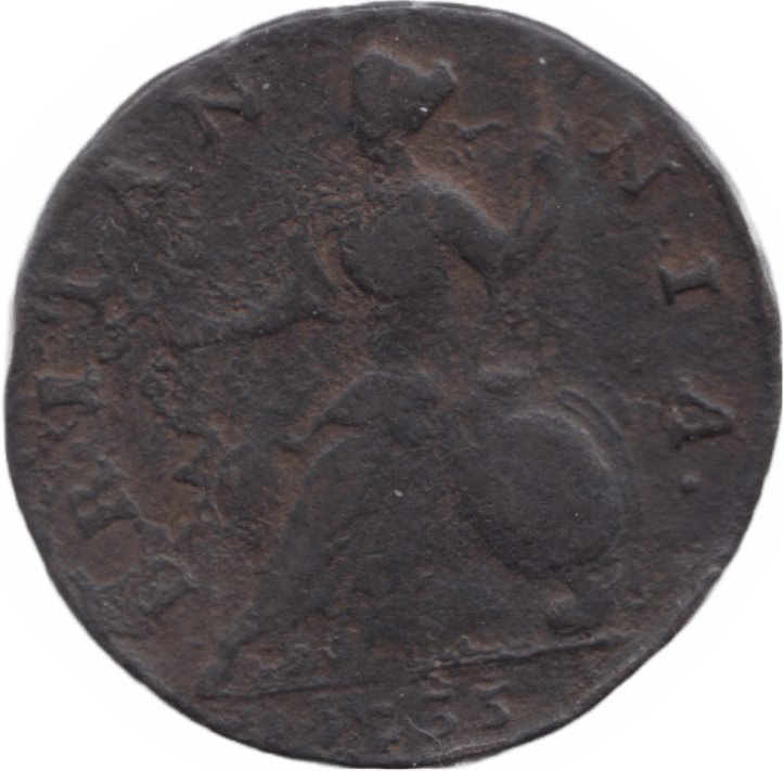 1735 HALFPENNY ( FAIR ) - Halfpenny - Cambridgeshire Coins