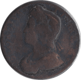 1735 HALFPENNY ( FAIR ) - Halfpenny - Cambridgeshire Coins