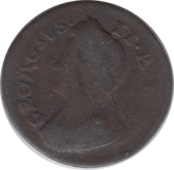 1736 FARTHING ( F ) - Farthing - Cambridgeshire Coins