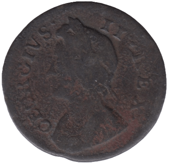 1736 FARTHING ( FINE ) - Farthing - Cambridgeshire Coins